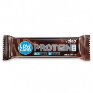 Протеиновый батончик VPLAB Low Carb Protein Bar, 35 г, Шоколад