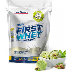 Протеин сывороточный First Whey instant 900 гр, фисташковое мороженое, Be First