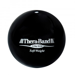 Шар Soft Weight (Мягкий вес) черный 3 кг Thera-Band