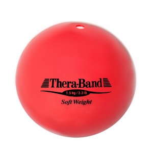 Шар Soft Weight (Мягкий вес) красный 1,5 кг Thera-Band