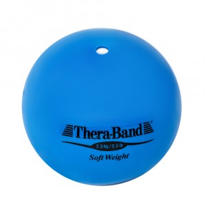 Шар Soft Weight (Мягкий вес) синий 2,5 кг Thera-Band