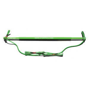 Гимнастическая палка с амортизатором Gymstick Aqua Light зеленая