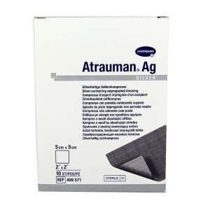 Повязки с серебром ATRAUMAN AG silver 5 см х 5 см