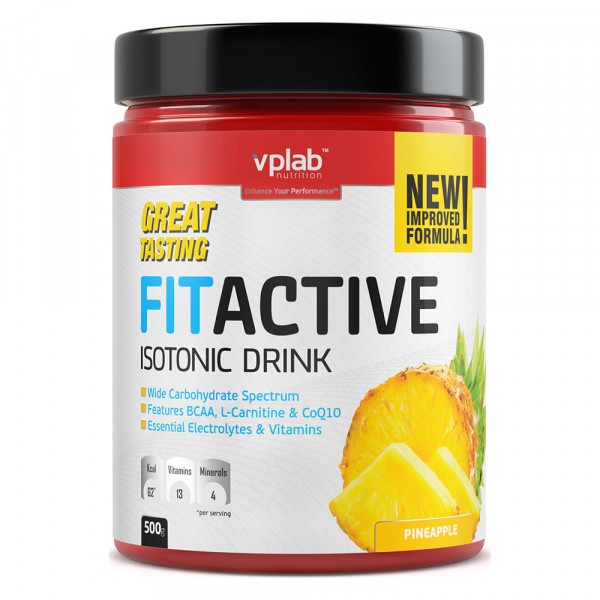Напиток витаминно-минеральный FitActive Isotonic Drink, ананас