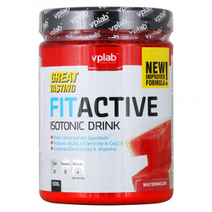 Напиток витаминно-минеральный FitActive Isotonic Drink, арбуз
